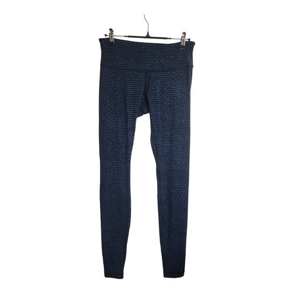 lululemon athletica Pants - Lululemon Pant Women 6 Wunder Under III Shatter Weave Desert Teal Alberta Lake